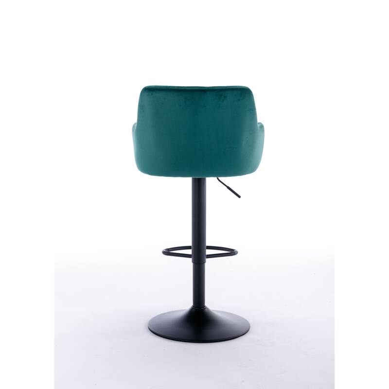 Bar Stools Set of 2,Adjustable Barstools with Back and Footrest, Counter Height Bar Chairs for Kitchen,Pub