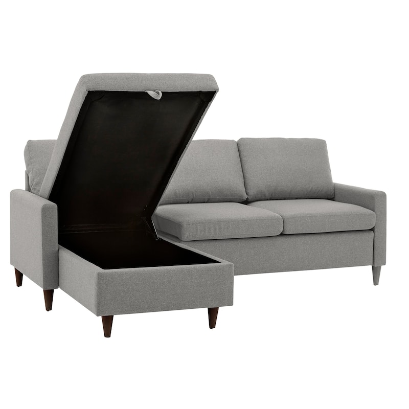 Parker L-shaped Sofa with Storage Chaise by iNSPIRE Q Modern