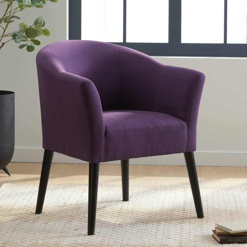 Plum 27" Upholstered Arm Chair
