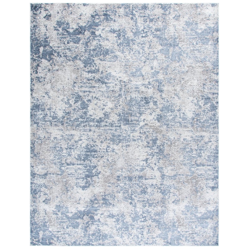 SAFAVIEH Amelia Madlaina Abstract Rug - 11' x 15' - Dark Blue/Grey