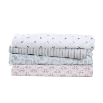 Tommy Bahama Printed Washed Cotton Sheet Set