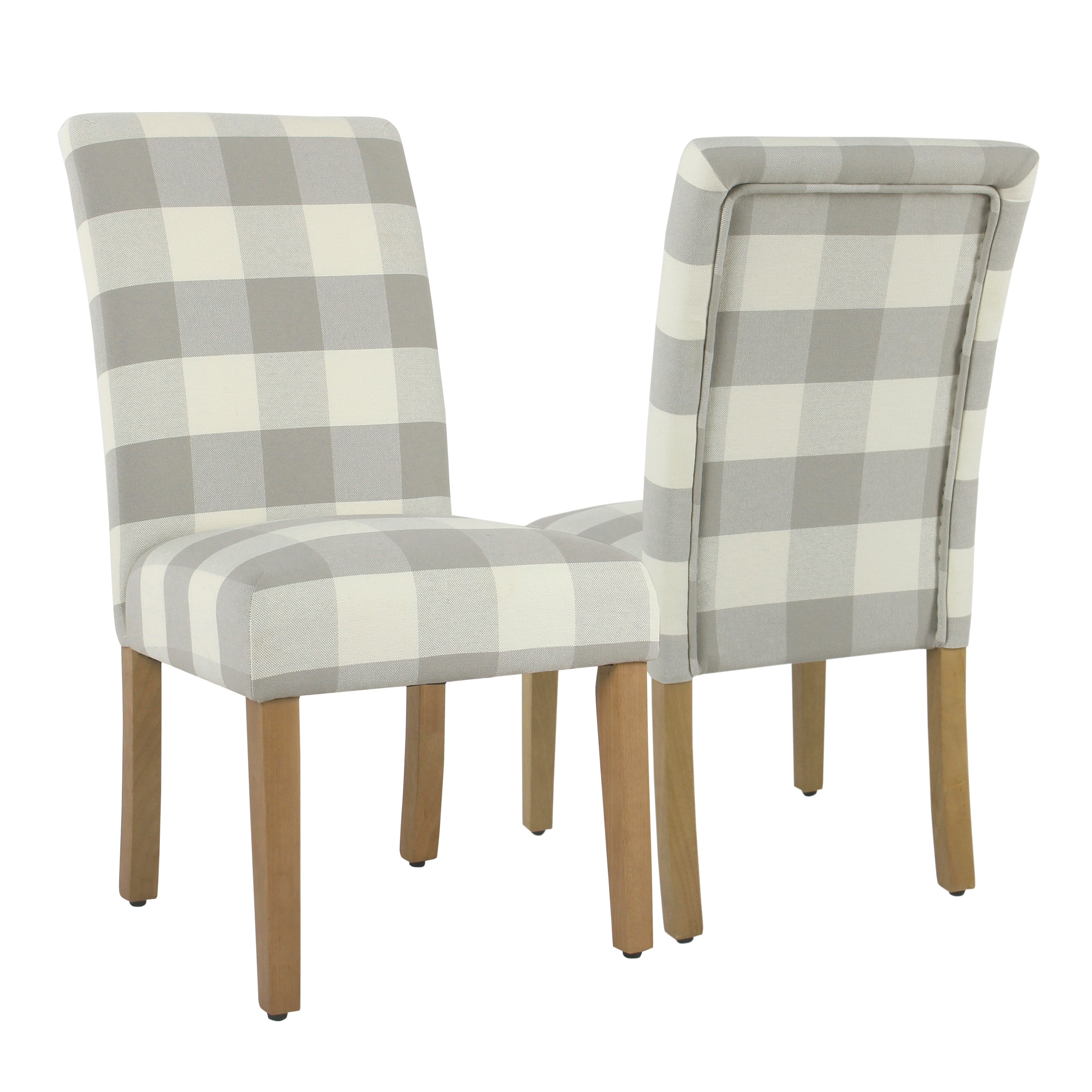 HomePop Parsons Dining Chair - Gray Plaid (set of 2) Grey ... (2953 x 2953 Pixel)
