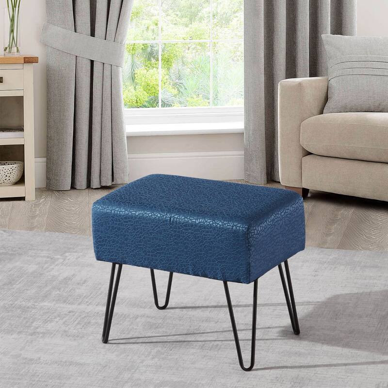 Serenta Jacquard Retro Ottoman