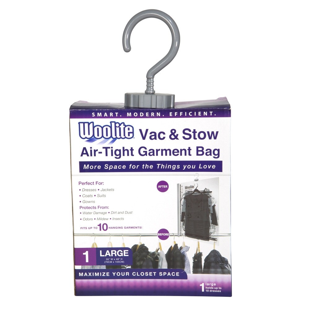 Airtight hanging shop garment bags