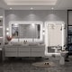 preview thumbnail 123 of 161, Large LED Bathroom mirror Tempered Glass Dimmable Anti-Fog Vanity Mirror