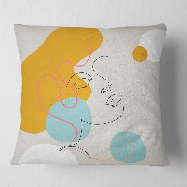 face printed pillow
