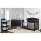 preview thumbnail 8 of 9, 3 Piece Crib Changing Station 6 Drawer Dresser Nursery Furniture Set