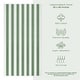 preview thumbnail 42 of 64, American Soft Linen,100% Cotton 4 Pack Beach Towels, 30 x 60 Cabana Striped Pool Towels