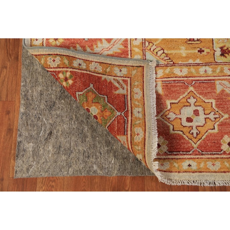 Heriz Serapi Vegetable Dye Area Rug Handmade Wool Carpet - 8'0"x 10'2"