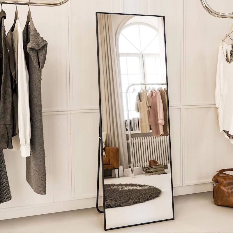 58 x 18 Rectangle Full Length Mirror for Hanging and leaning