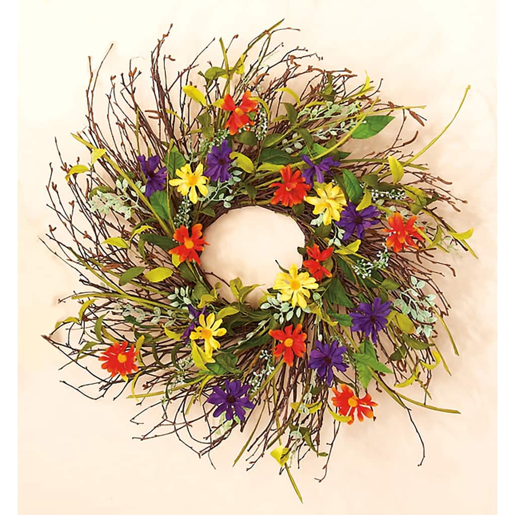 28" Wild Twig Wreath - 22