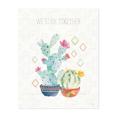 Sweet Succulents IV Typography Cactus Nature Art Print/Poster - Bed ...