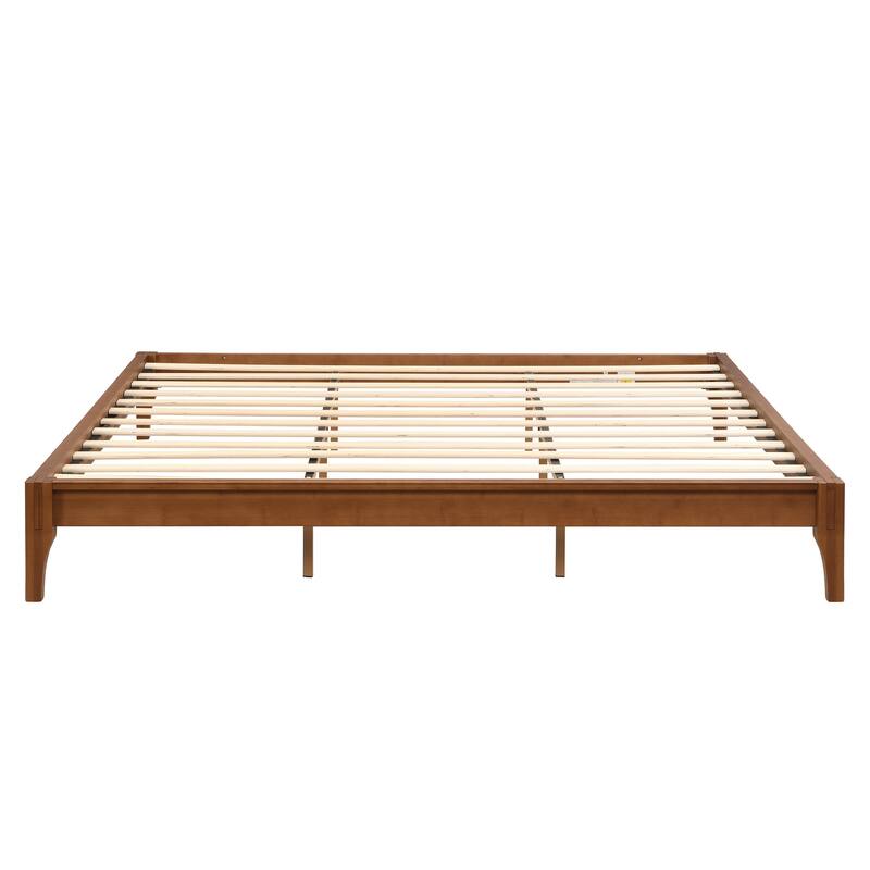 Wood Full/Queen/King Size Platform Bed Frame