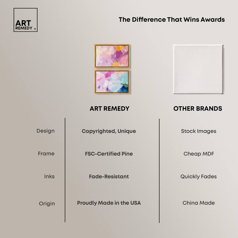 Misty Layers Canvas Set of 2 by Art Remedy