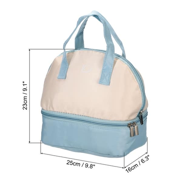 Lunch Box for Women/Men, Insulated Cooler Lunch Bag, 9.1x6.3x9.8 Inch ...