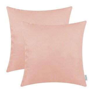 pink pillow covers