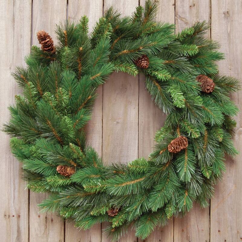 Imperial Majestic Pine Wreath 24" - Green - 26 Inches
