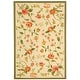 preview thumbnail 25 of 104, SAFAVIEH Handmade Chelsea Alexandr Floral French Country Wool Rug