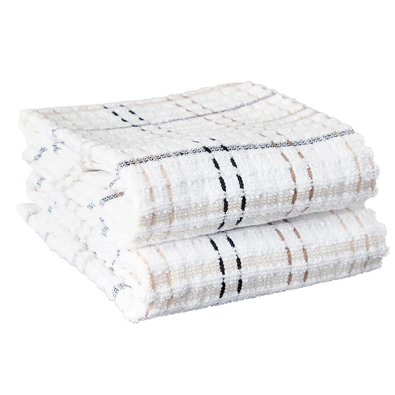RITZ Royale Check Cotton Kitchen Towels (Set of 2)