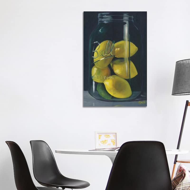 iCanvas "Lemons" by Marnie Bourque Canvas Print - 40x26x1.5