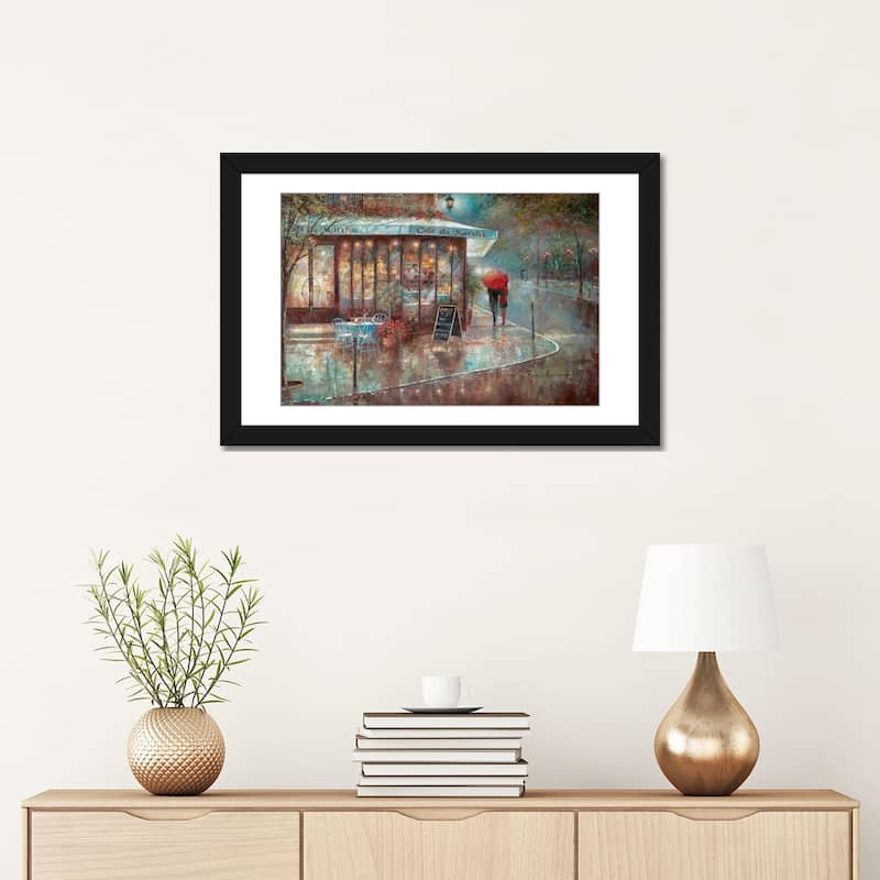 iCanvas "Cafe du Marche" by Ruane Manning