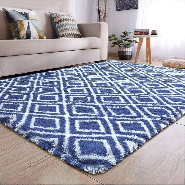 Modern Rug Small Medium Large Soft Livingroom Bedroom Carpet Rug Geometric Rug 
