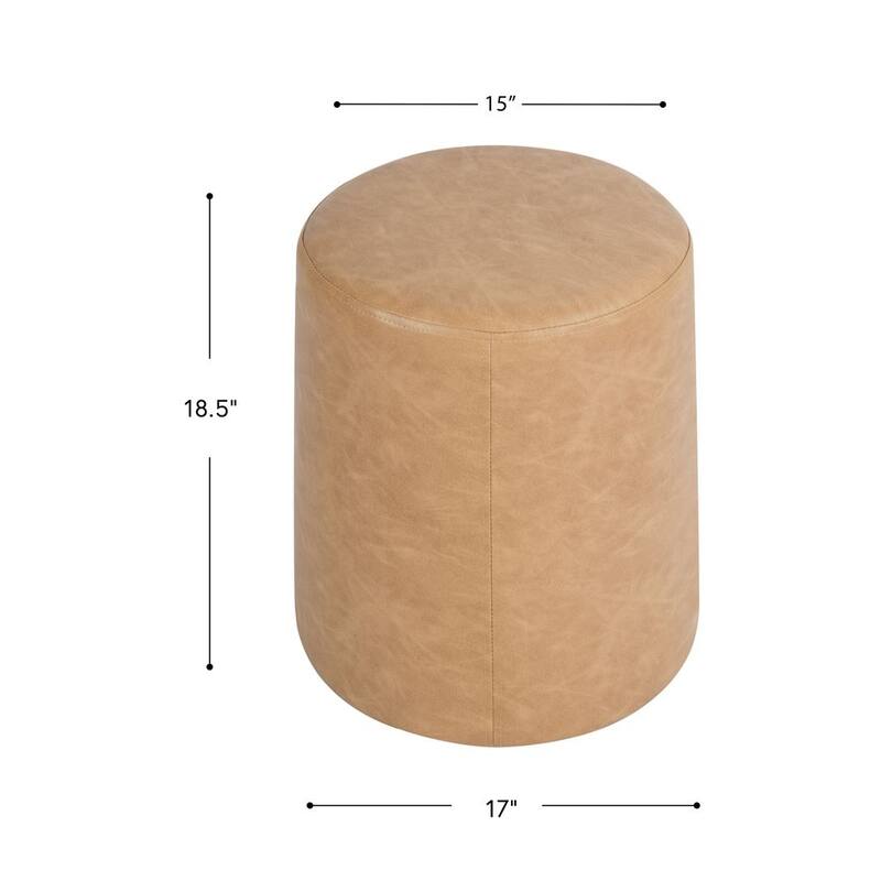 HomePop Organic Shape Ottoman