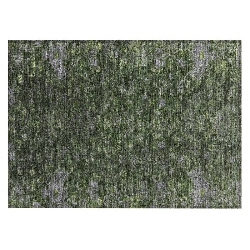 Machine Washable Indoor/ Outdoor Traditional Chelsea Chantille Rug
