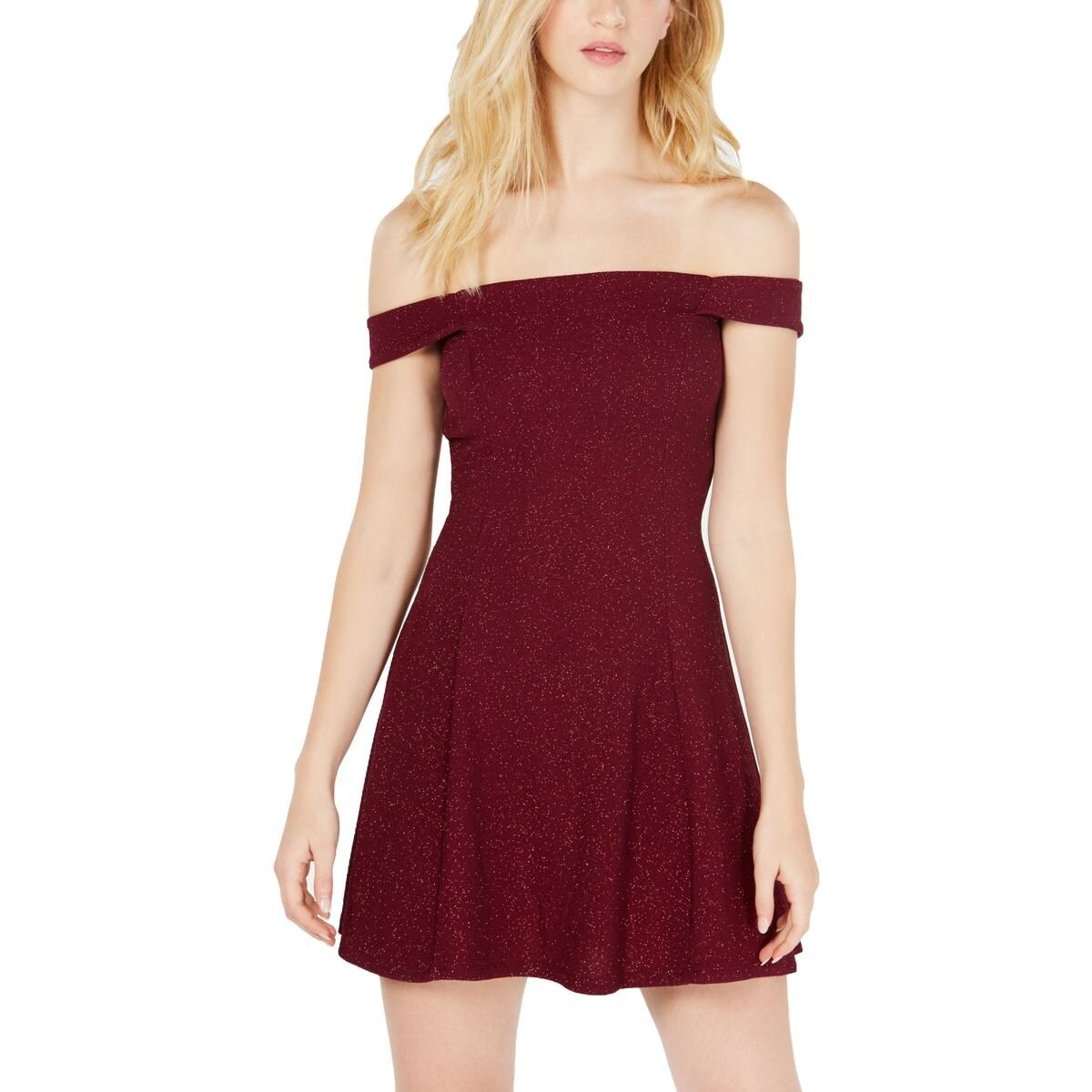 speechless off the shoulder dress