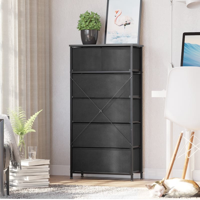 Pellebant 6 Drawers Vertical Dresser Storage Tower