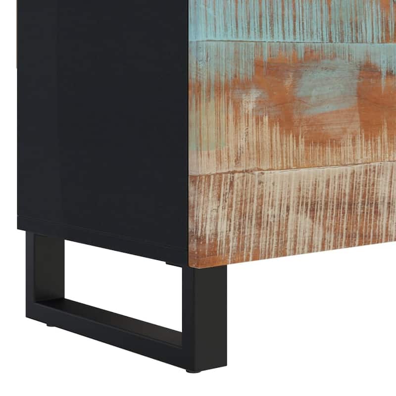 vidaXL TV Stand 41.3"x13"x18.1" Solid Wood Mango