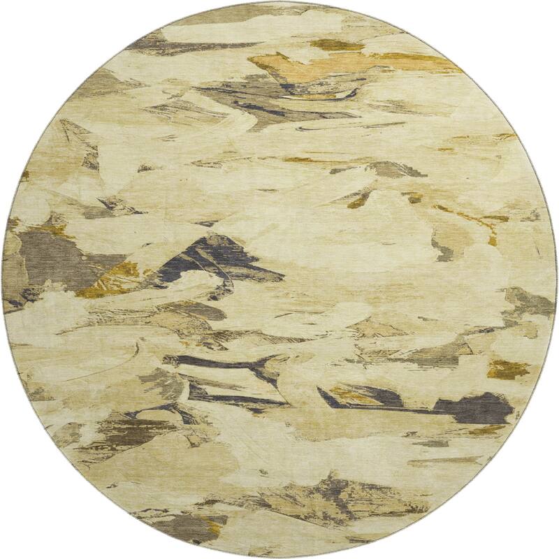 Premium Washable Super Soft Contemporary Brushstrokes Mayfield Rug