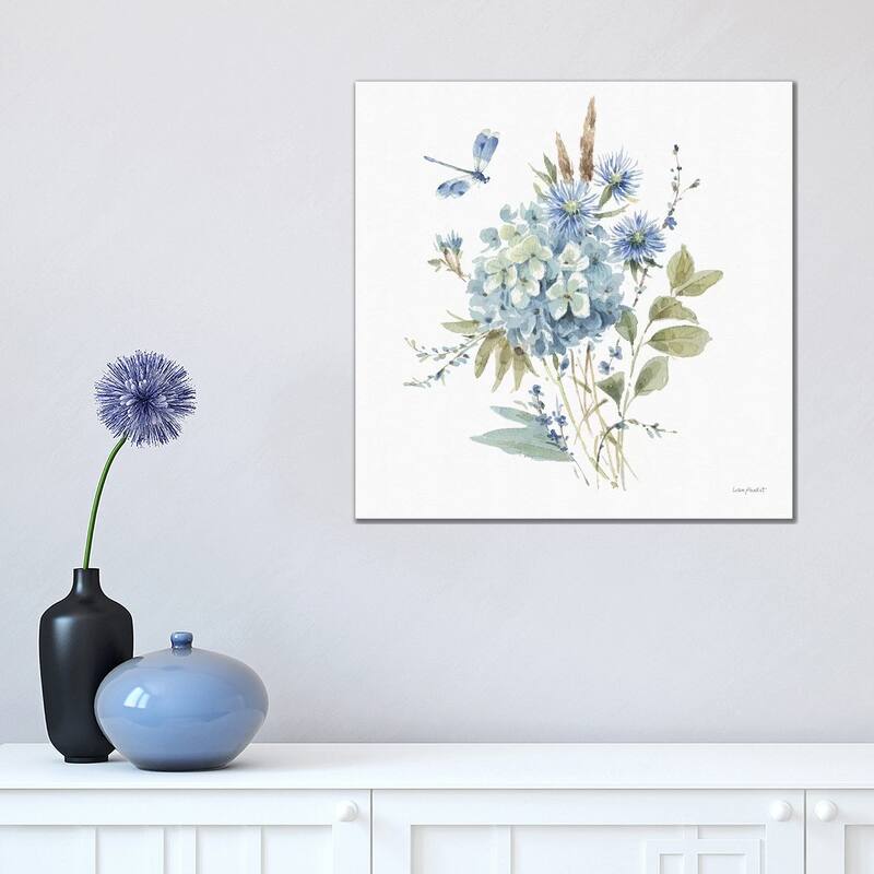 iCanvas "Bohemian Blue IVA" by Lisa Audit Canvas Print - 18x18x1.5