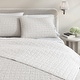 preview thumbnail 18 of 41, Linery & Co. Cotton Honeycomb Waffle Garment Washed Quilt Set