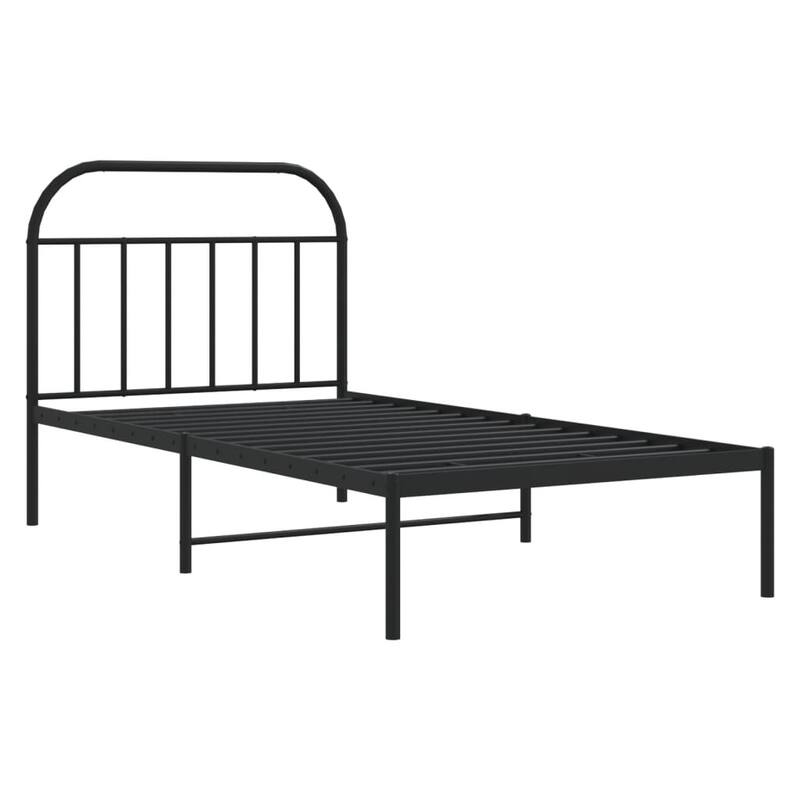vidaXL 12 Inches Metal Bed Frame No Mattress