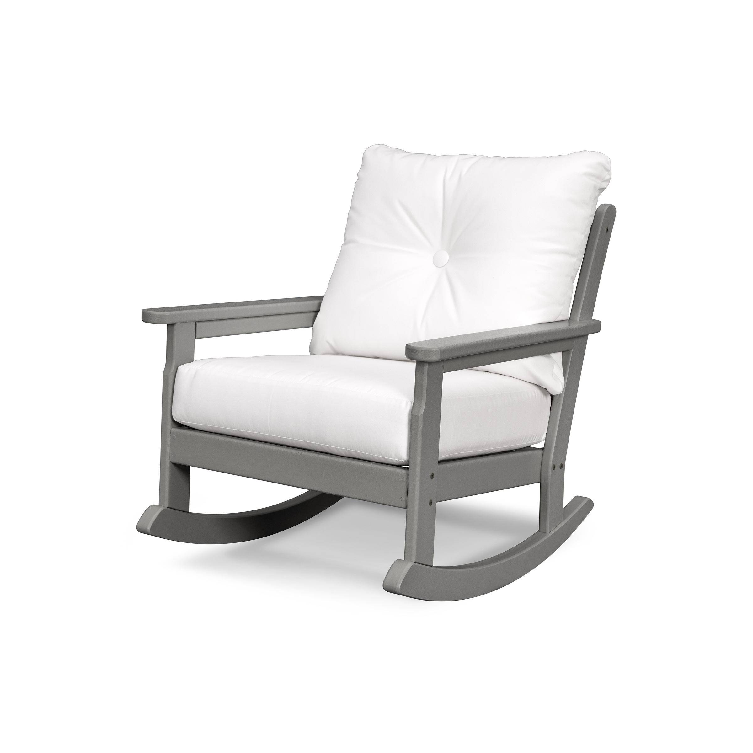 Polywood vineyard deep cheap seating rocking chair