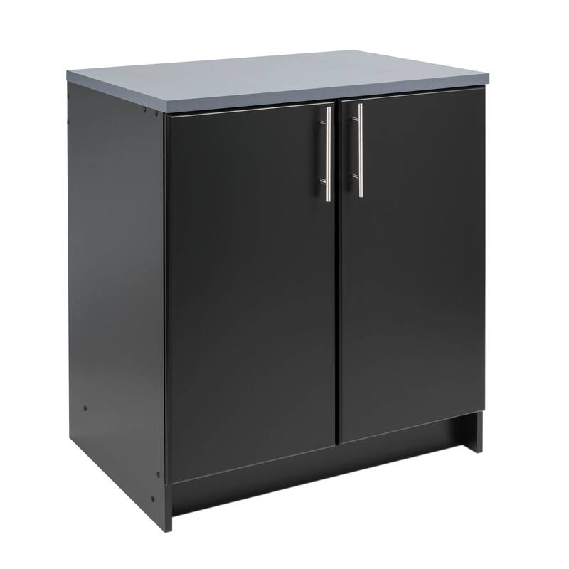 Prepac Winslow Elite 32-inch Base Cabinet, Multiple Finishes - 32 Inch - Black