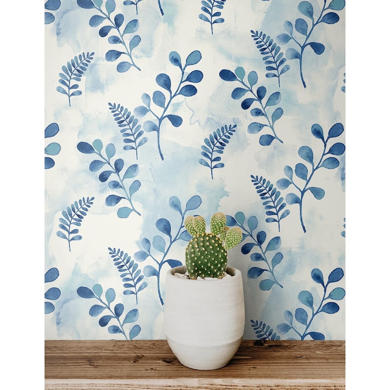 NextWall Woodland Walk Peel and Stick Wallpaper