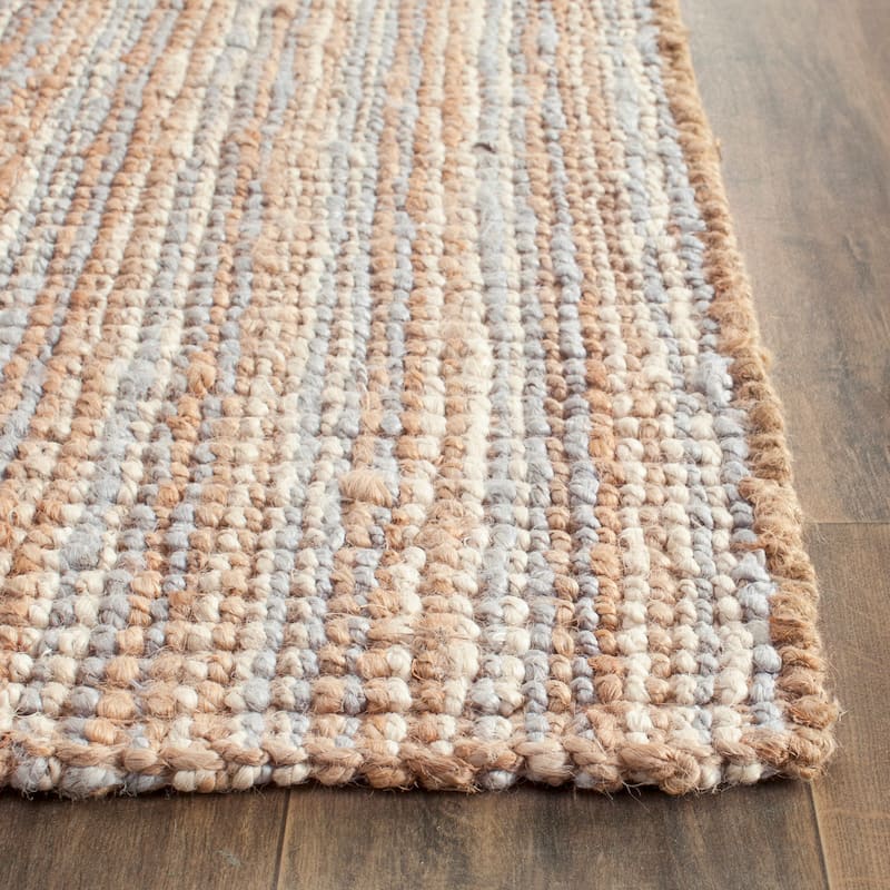 SAFAVIEH Jerneja Handmade Solid Chunky Jute Area Rug