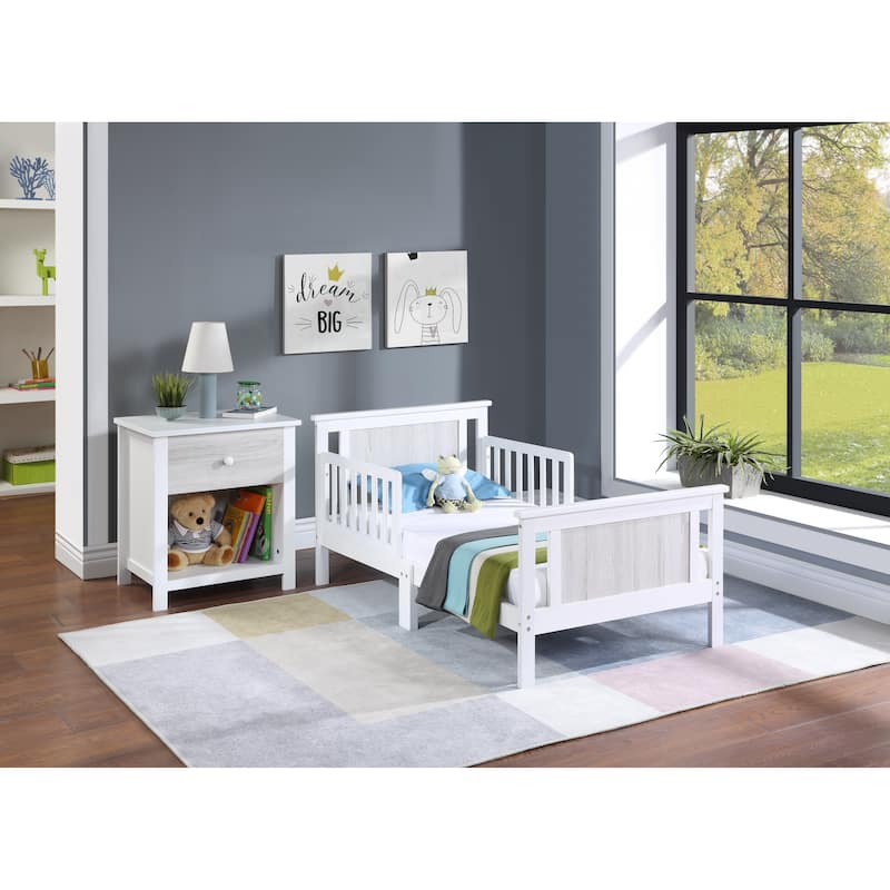Olive & Opie Connelly Reversible Panel Toddler Bed