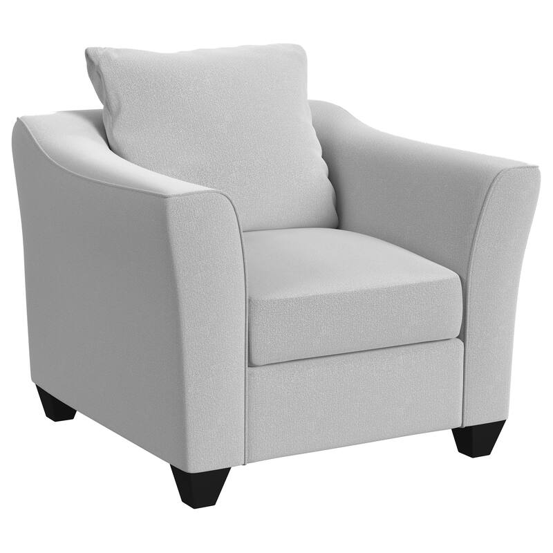 Salizar Upholstered Flared Arm Sofa Set