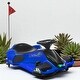 preview thumbnail 12 of 25, 12V Electric Drift Go Kart for Kids with 2 Speeds, Music, Lights & Slow Start, 5 MPH Ride-On Car Toy for Ages 8-12