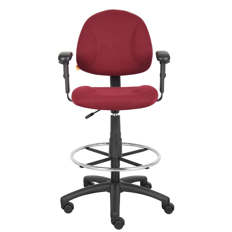 Boss Contoured Comfort Drafting Chair with Arms