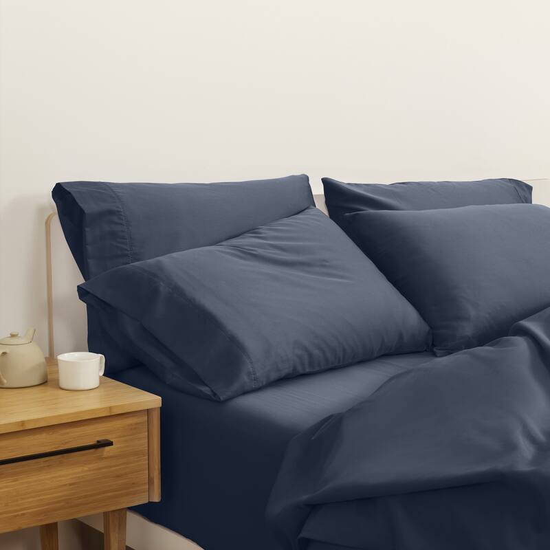 Casper Percale Sheet Set - Indigo - Twin XL