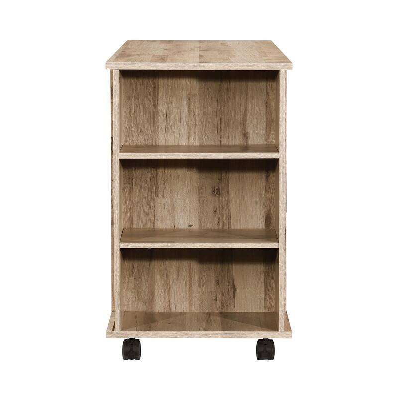 3-Drawer Wood 39.37 in. W Lateral File Cabinet