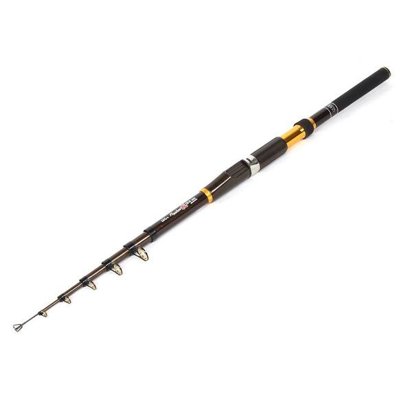 3Meter 7 Section Telescopic Travel Fishing Rod Spin Spinning Boat Fish Pole  Tool