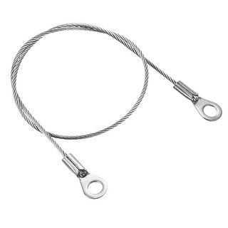 Stainless Steel Lanyards Cable Eyelets Ended Security Wire Ropes ...