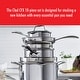 preview thumbnail 2 of 10, ZWILLING Clad CFX Stainless Steel Ceramic Nonstick Cookware Set