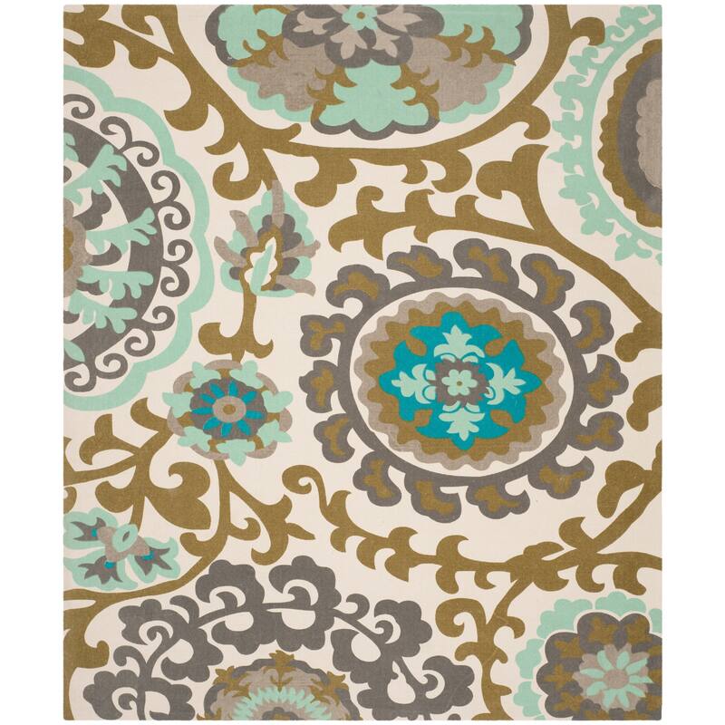 SAFAVIEH Handmade Cedar Brook Vassie Modern Cotton Rug