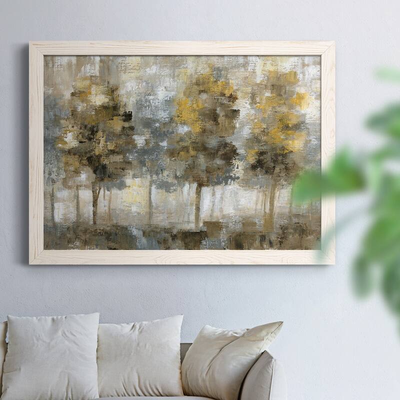 Linen Trees-Premium Framed Canvas - Ready to Hang